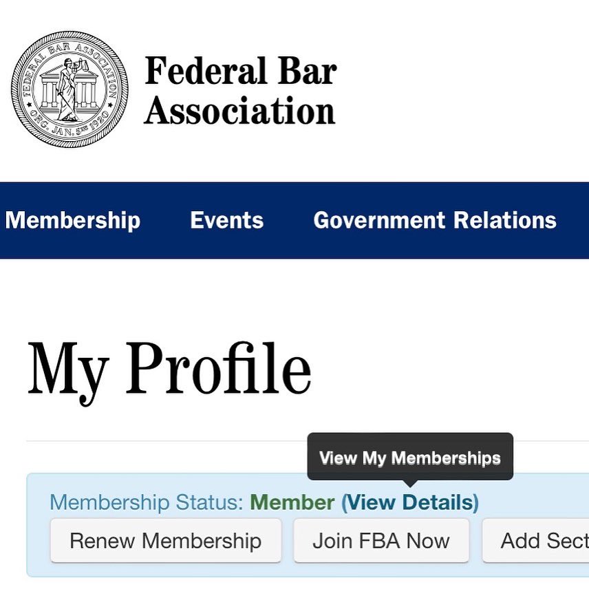 sandiegofba's tweet photo. ‼️ It’s time to renew your @federalbar membership! ‼️ 

1️⃣ Head to our website &amp; “Click Here to Join the FBA.”

2️⃣ Login &amp; click “Renew My Membership” under the Member Tools heading.

3️⃣ Select the #SanDiegoFBA Chapter. We don’t charge any local dues! https://t.co/cp5fZoCIJw