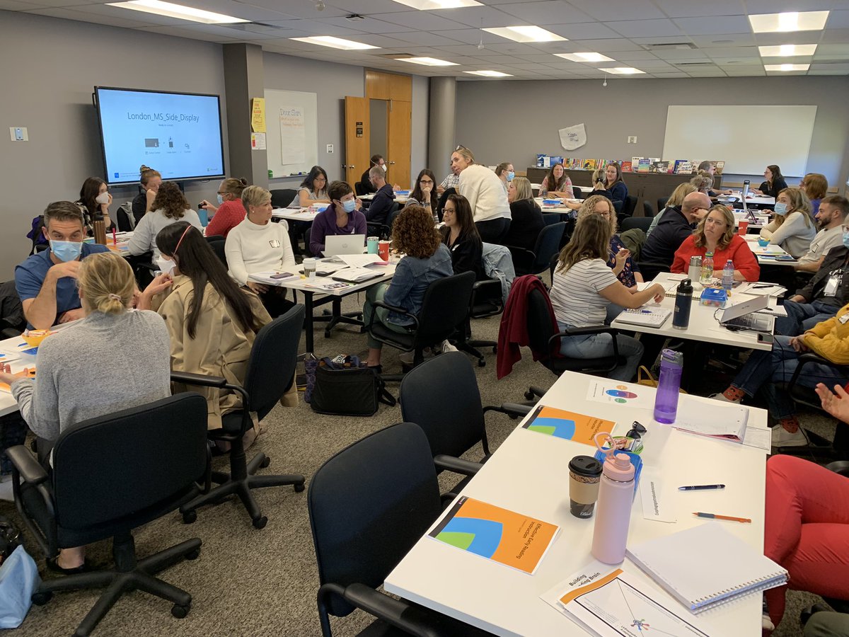 What a spectacular morning of learning here in Learning Support Services. Educators from all <a href="/TVDSB/">Thames Valley DSB</a> portfolios/disciplines thoughtfully engaged in discussion and activities around becoming architects of the reading brain.Key learning:
Learning to read is an essential human right.