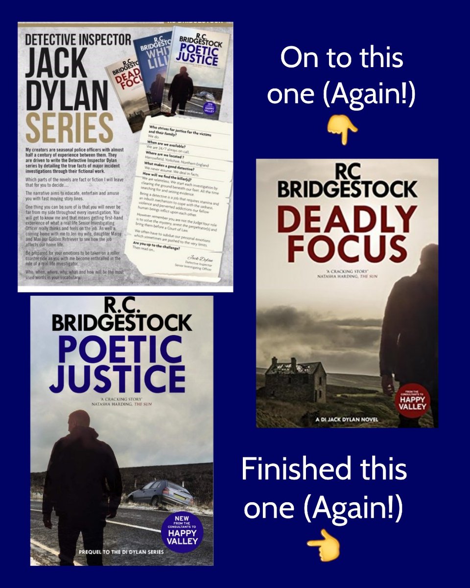 beanie1503's tweet photo. Loving revisiting the #DIDylan series. I start with the prequel (book 9) #PoeticJustice and now onto book 1 #DeadlyFocus ⭐️⭐️⭐️⭐️⭐️ https://t.co/sfSWrE78BS