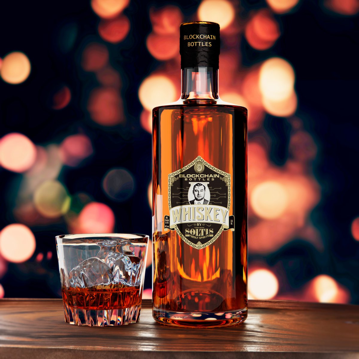 Blockchain Bottles by Soltis 🥃 tweet media