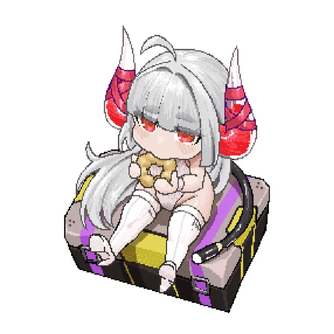 やはりドット絵楽しい新しいうちの子です 