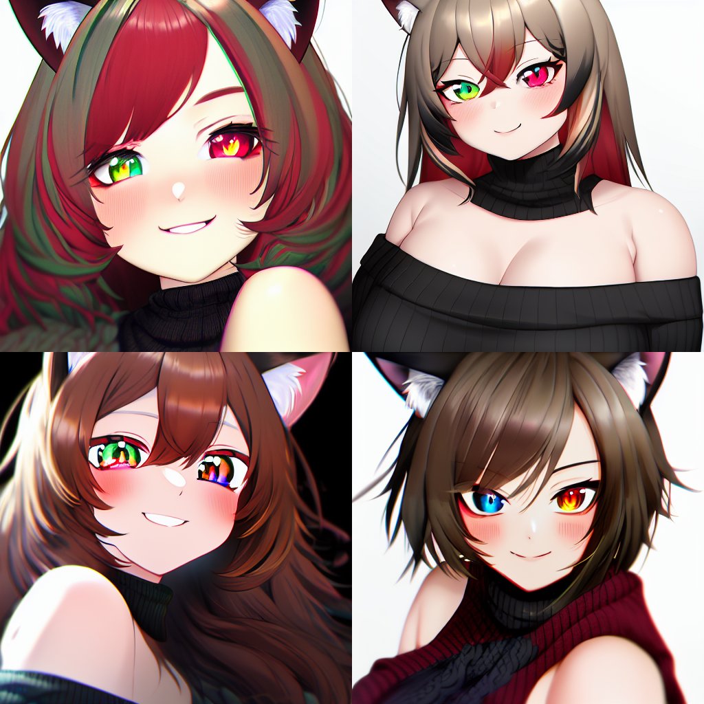 Nekomimi_Vor's tweet image. ウソみたいだろ。同じ呪文なんだぜ。それで･･･。
#StableDiffusionGui