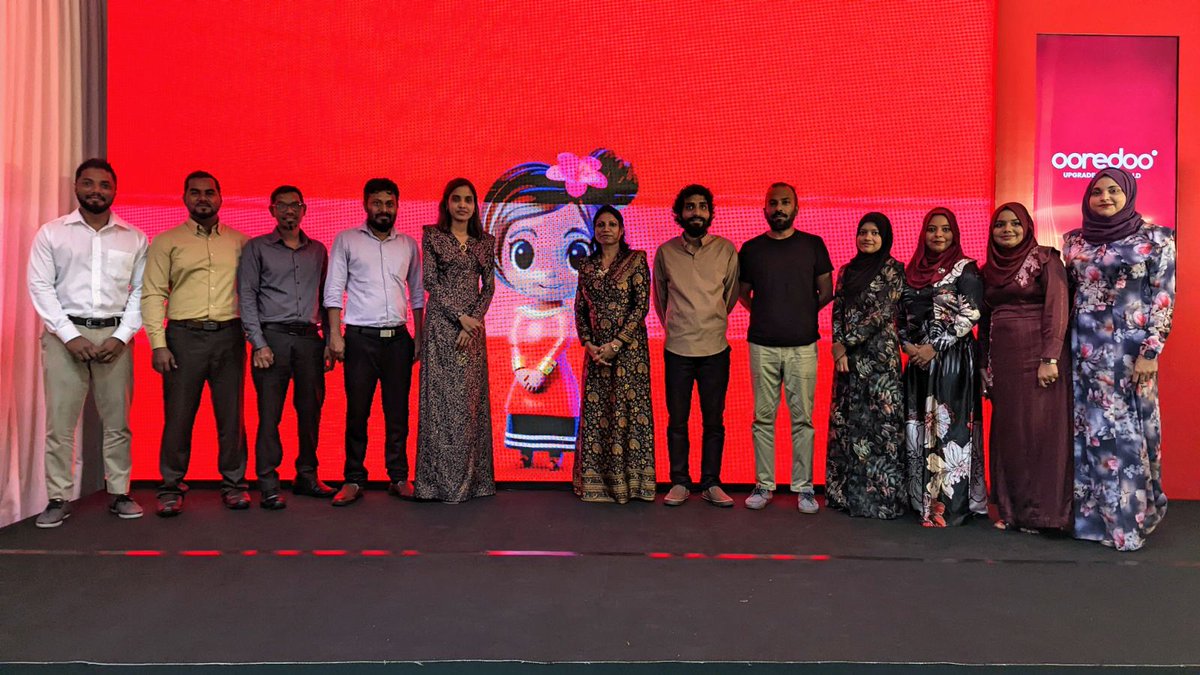 funn_ai's tweet photo. After months of hard work, 'Evee', the AI powered Dhivehi digital care assistant of @OoredooMaldives comes to life. https://t.co/HxKKELAAms