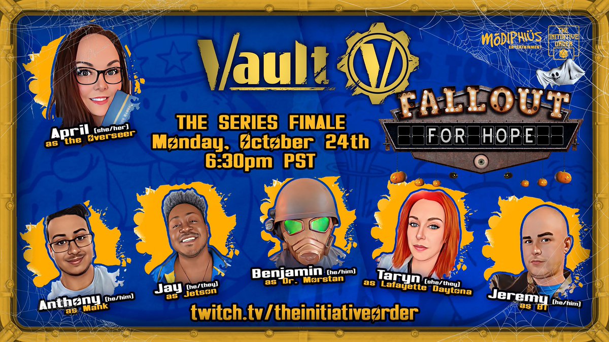 InitiativeOrder's tweet photo. The wastelanders made it to Diamond City and found Clements. Will they fulfill a dying woman’s wish and deliver her message about the G.E.C.K.?
Finale is LIVE at 6:30pm pst at https://t.co/wv3qxE7Xb0 

Donate-https://t.co/7iWKyRiu1l https://t.co/x4zuh24efl