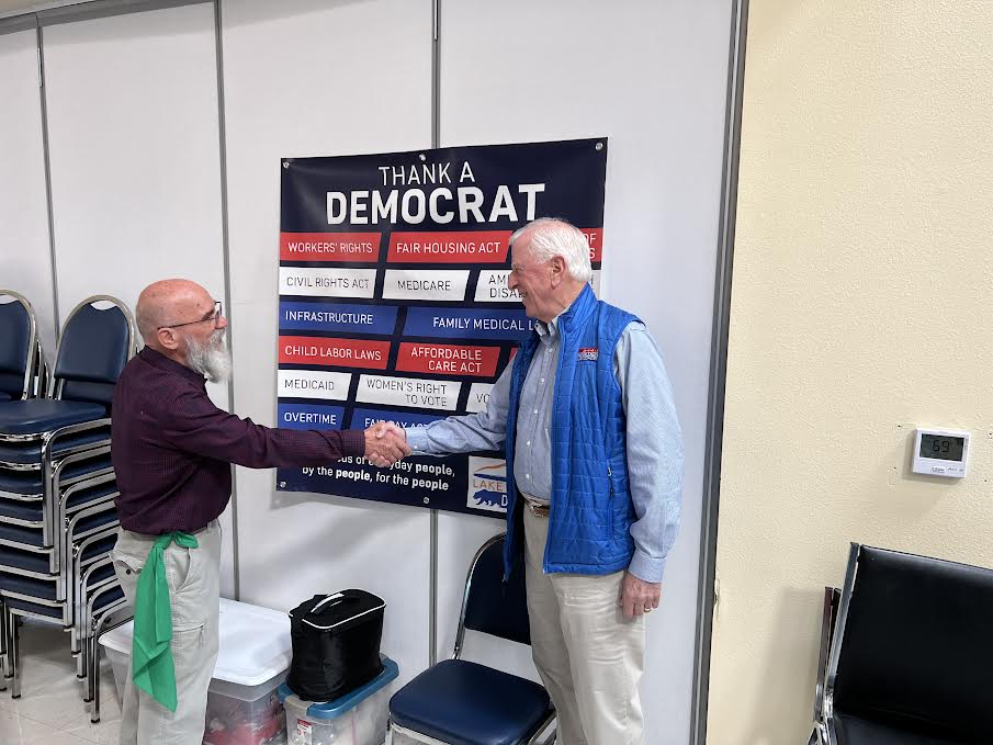Mike_CA05's tweet photo. A pleasure to celebrate the 29th annual Lake County Democratic BBQ. Thank you for all that you do to support Democrats in Lake County and beyond! #FutureCA04 https://t.co/h2HYipVZHn