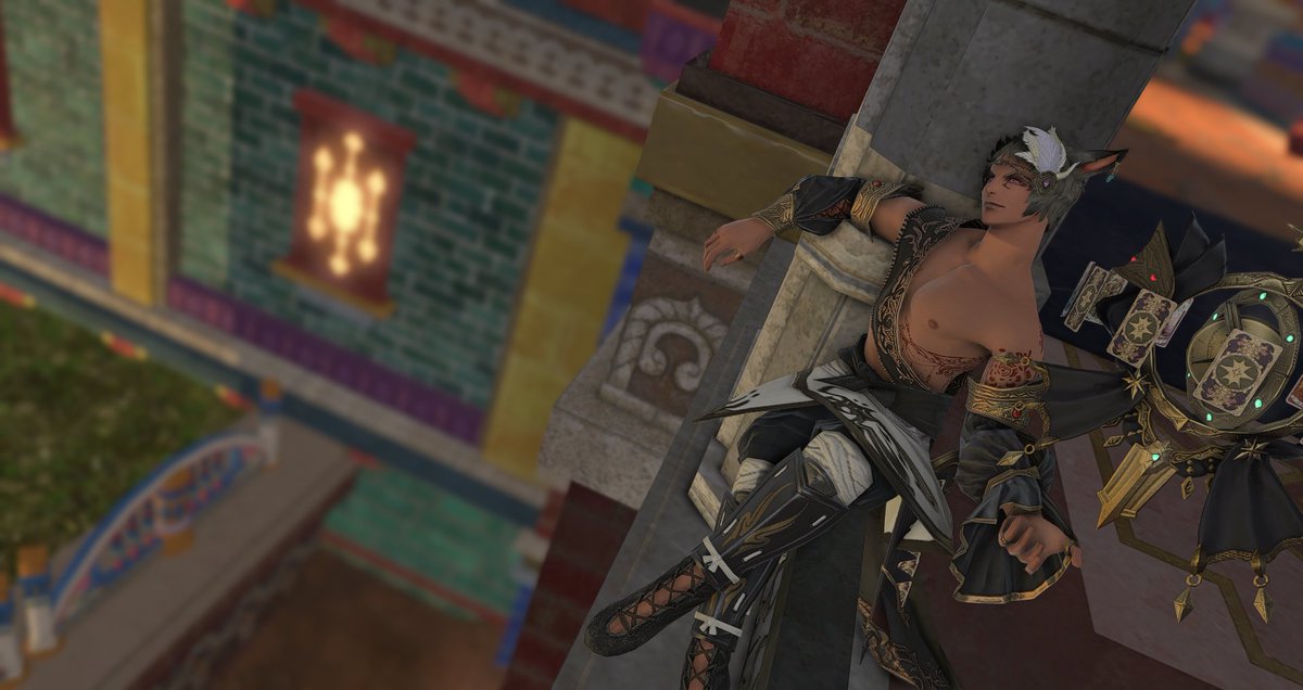 KihtTia's tweet photo. ✨~ T h a v n a i r i a n ~ N i g h t s ~✨

#FFXIV | #GPOSERS | #miqote | #gaymer | #fending | #aiming | #casting | #healing | #Thavnair | #screenshots https://t.co/6gRBec9FpG
