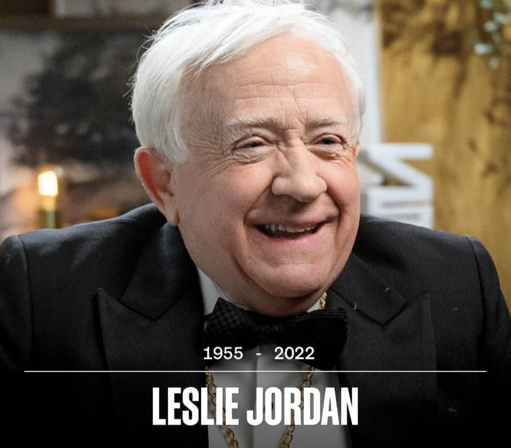 RichOToole's tweet photo. Not Leslie. He was bringing so much light in this dark world. RIP King 😔 https://t.co/kPLuw6zPpb