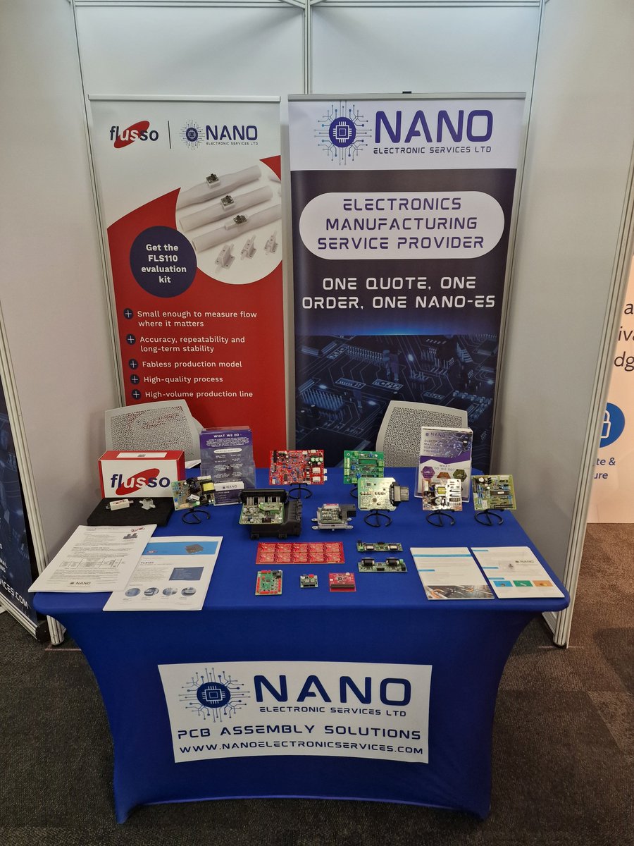 Nano Electronic Services all ready to go at Hardware Pioneers

#hardwarepioneers #pcbassembly