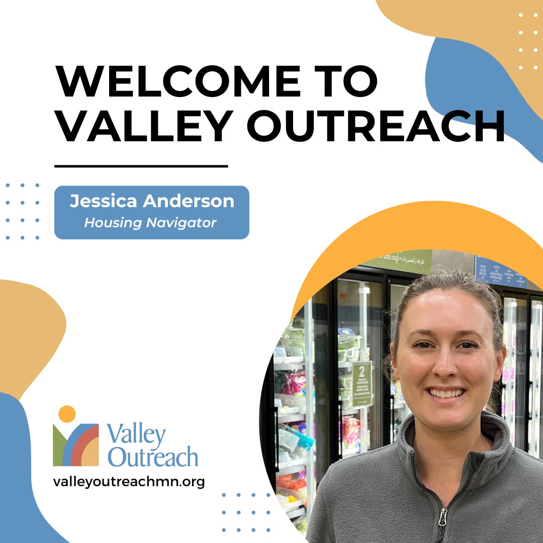 Jessica Anderson has joined the team as our new Housing Navigator. Jessica has a breadth of professional experience and will be working at Valley Outreach to help people with their housing needs.