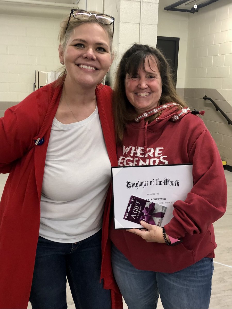 Our October Staff of the Month, Ms. Kelly Robertson, has made great strides in improving her students’ reading and social skills! Great Job Ms. Robertson!