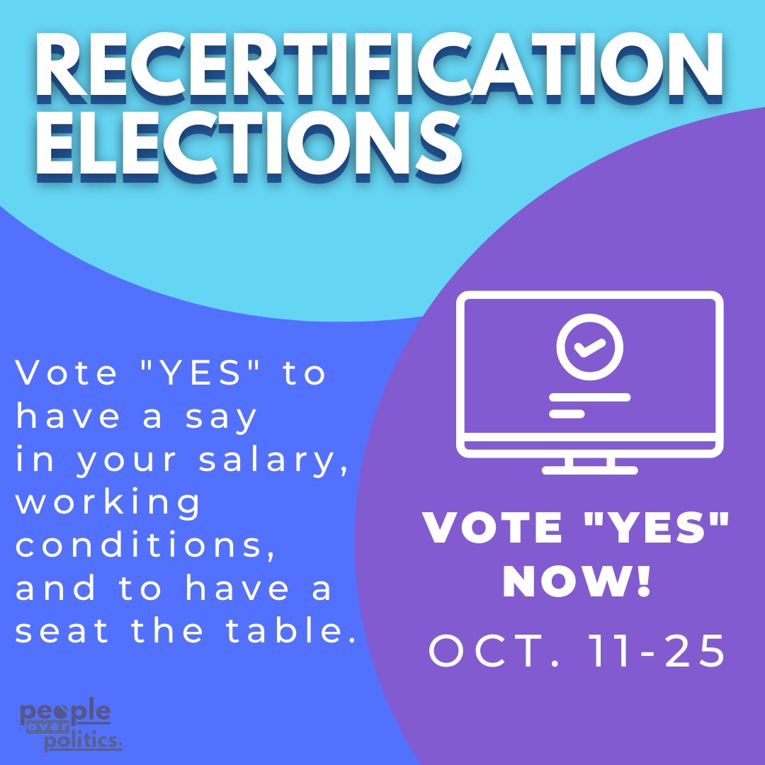 iowahousedems's tweet photo. Recertification is underway! Does your workplace have an election? Vote "YES" to have a say in your salary, working conditions, and to have a seat the table. Do you still need to vote? Go to: https://t.co/uDPnO0IQCR.
#StrongPublicSchools #VoteYesIA #ialegis https://t.co/rXIVeFwnPz