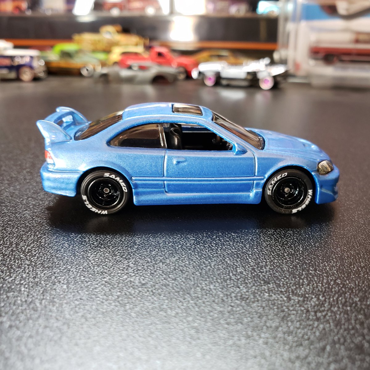 Macias15A's tweet photo. Wheel swap #wheelswap #maccustomz #hotwheels #hotwheelscollector #hotwheelscollections #diecastcollectors #diecastcollection #honda #civic https://t.co/QGhIaPoub6