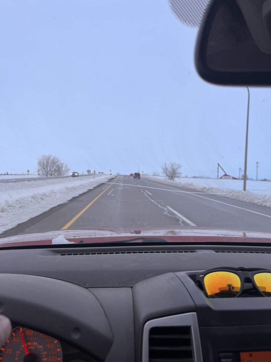 GeneralHamSolo's tweet photo. @SaskPower Yeah road conditions are terrible… https://t.co/M3ZarDH4nN
