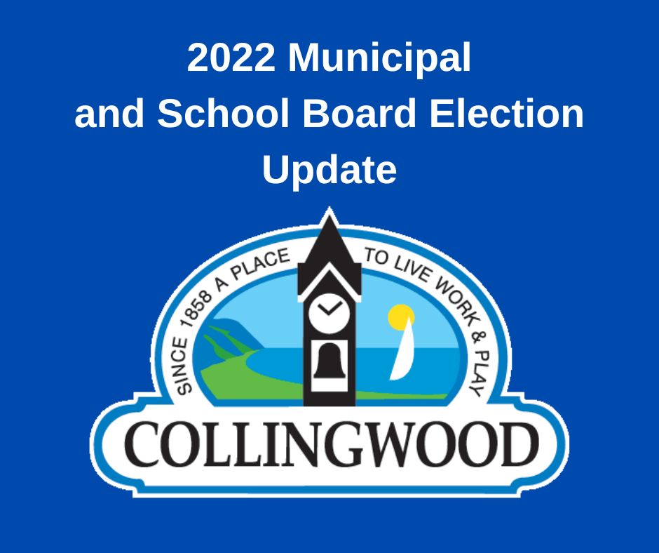 TownCollingwood's tweet photo. IMPORTANT: October 24, 2022 at 7:30PM - Election Extended until 9PM
The Town of Collingwood experienced a brief delay with the internet voting system. This delay was for approximately a half-hour in length. View full notice: https://t.co/KtnQMNegpl https://t.co/QBnvzCXOo8