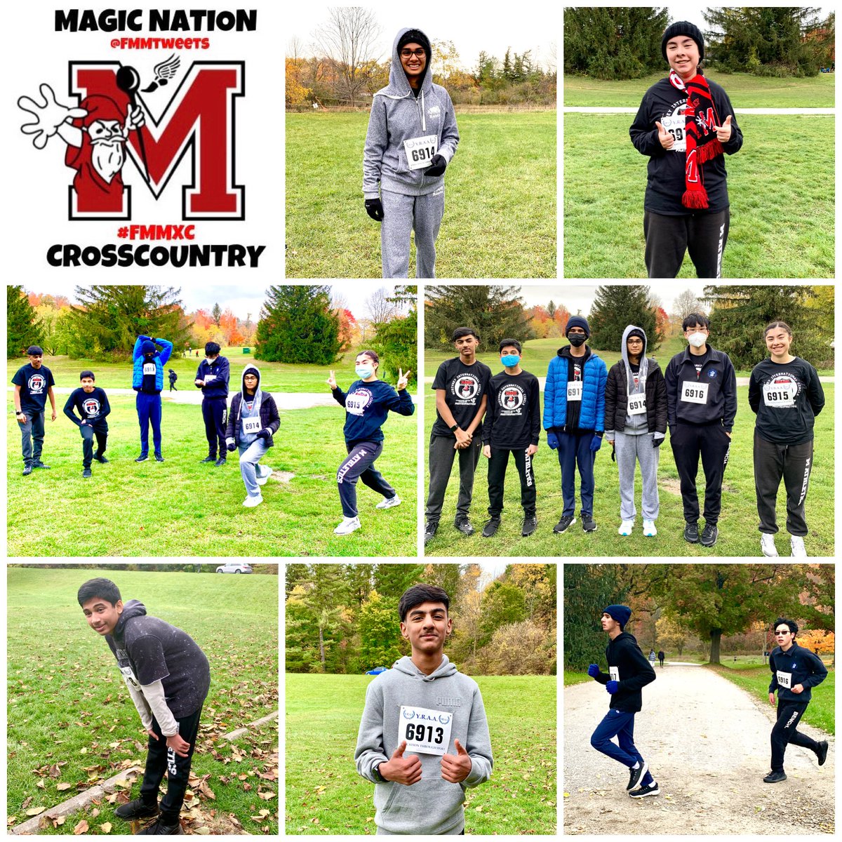 EducatorHoss's tweet photo. Congratulations & thanks to these competition squad members of the #FMMXC Team who proudly represented @FMMtweets @FMMSAC at the YRAA Championship. And thanks to all students who ran with us for fun and fitness for the past few months. @ParticipACTION #GetActive https://t.co/SEALFerHRa
