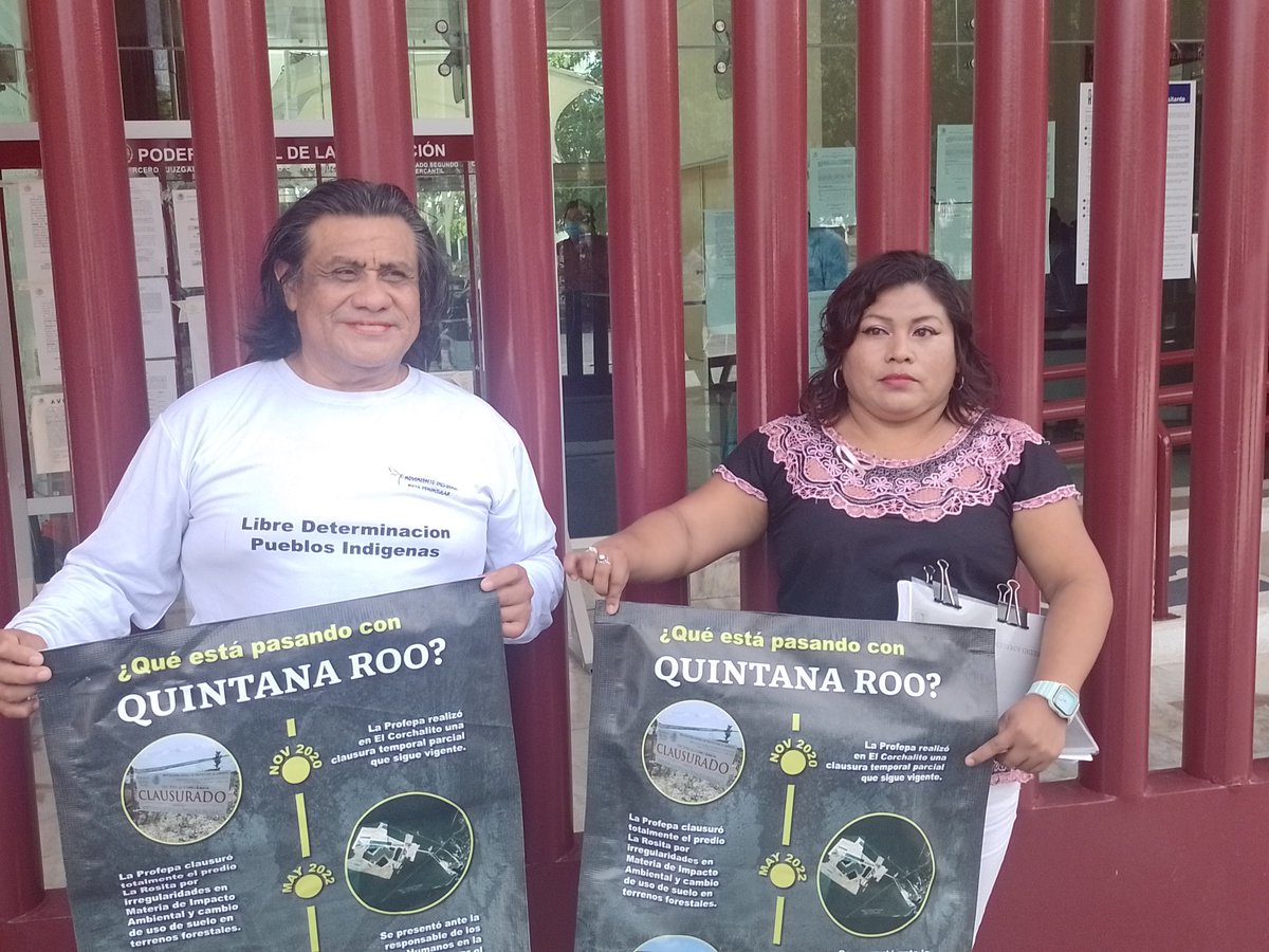 Raul Benet (@raulbenet) on Twitter photo Comunidades interponen acción colectiva legal contra la mina Calica por graves violaciones al derecho a un ambiente sano <a href="/SEMARNAT_mx/">SEMARNAT México</a> Comunidades interponen acción colectiva legal contra la mina Calica por graves violaciones al derecho a un ambiente sano <a href="/SEMARNAT_mx/">SEMARNAT México</a>