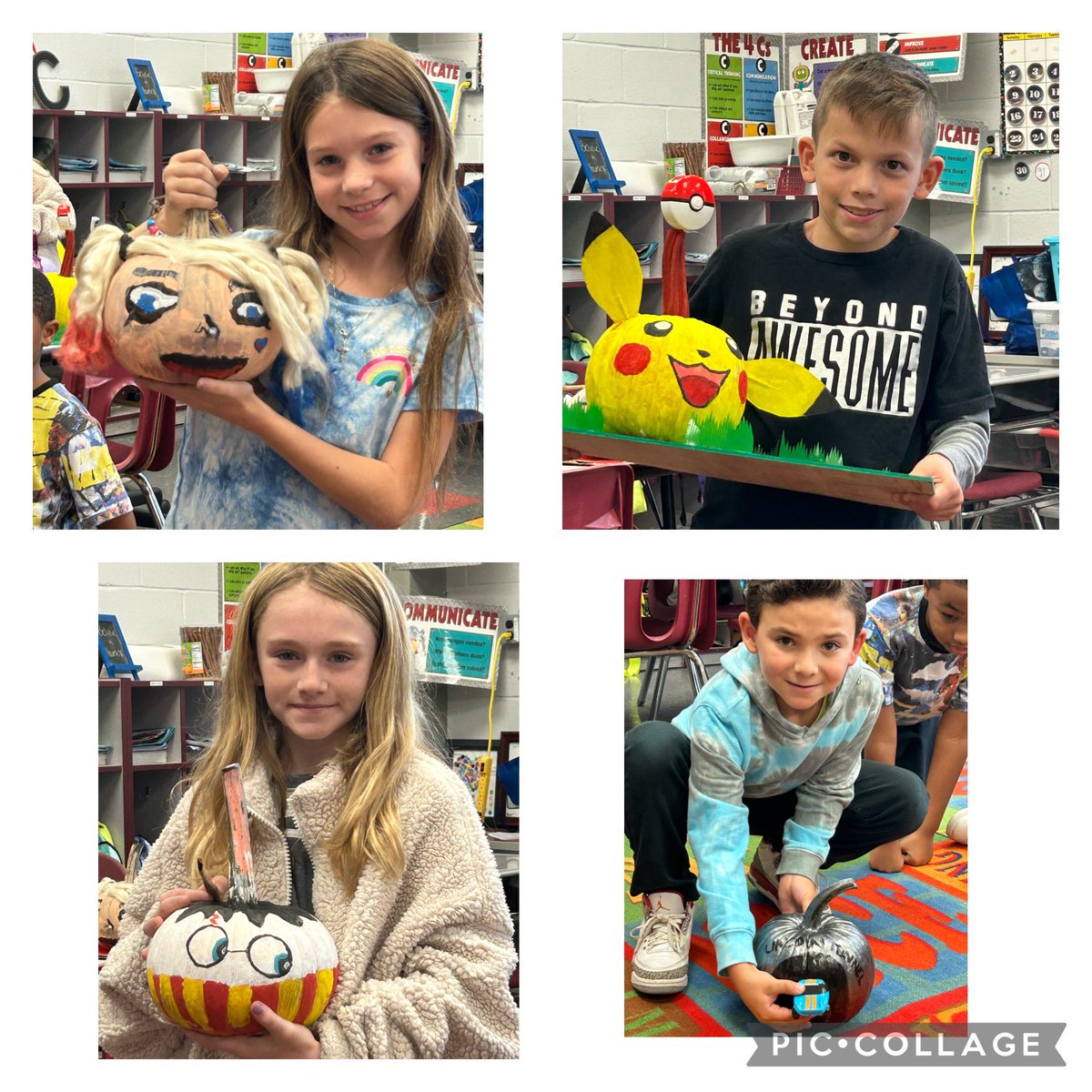 GrabowskiC's tweet image. MRS Annual Pumpkin Decorating 🎃 
@MRSroadrunners #pumpkindecorating @HazletProud