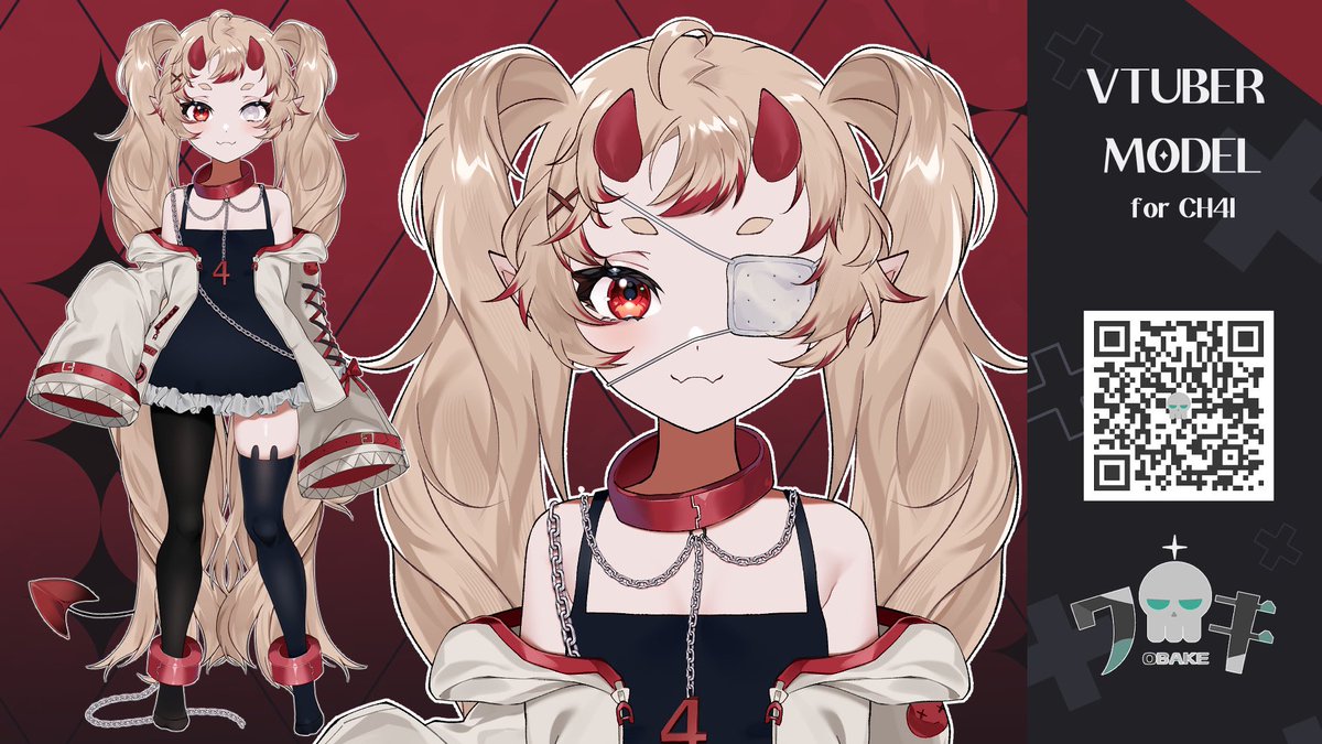 ch4ichan's tweet image. πβFULL MODEL REVEALβπ
itβs so nice to meet chu,, im CH4i!! your personal demon doctor β¨
ΛΛΛβ‘ ΛΛΛ
now please allow me to steal your heart πͺ I swear it wonβt hurt ~
β£οΈTWITCH: twitch.com/ch4ichan
βART: #CH4IART
ββββββββ‘ββββββ
γγ: @/wakiobake π€