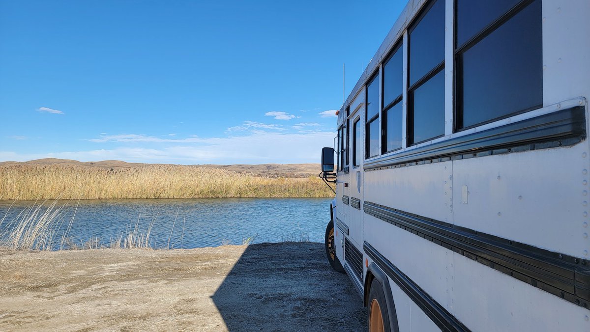 OffgridwithJD's tweet photo. Great little quiet #boondocking spot on the #missouririver in NE. 30Mb 4G too!
#skoolielife #vanlife #travel #homeiswhereyouparkit #buslifeadventure #buslife #nomadlife #roadtrip #eastcoast #livedangerously #tinyliving #skoolie #skoolieconversion #busconversion #shortbus https://t.co/Lcz16nqClG