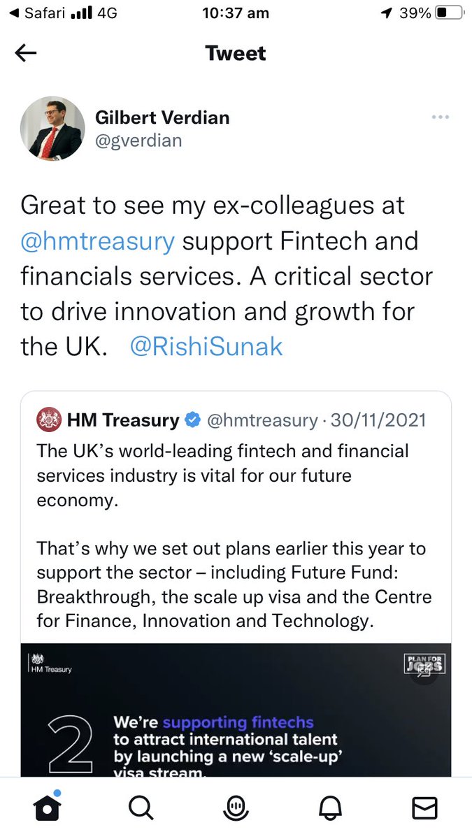 So the new PM of the UK worked with Gilly at HM Treasury, then went to MICA (EUs Crypto Asset Regulation) This is interesting 🧐 $QNT