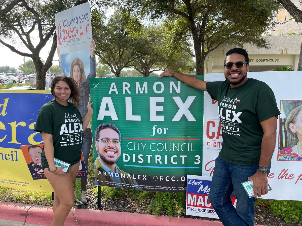 armon_alex's tweet photo. Make sure y’all get out and vote!🗣️ We need eachother to stand up & show up to the polls! Make a plan with your friends & family.🙌🏼
#ArmonAlexForCC https://t.co/mhzznuWb8Z