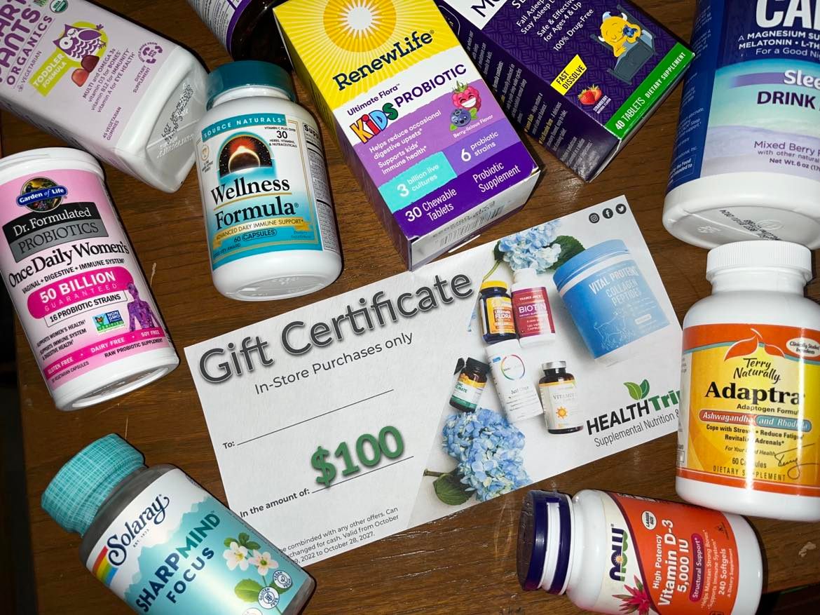 dmcHealthTripp's tweet photo. 🍃Our sweepstakes giveaway is closing tomorrow at 11:59 pm on our Facebook page. 🎉There's still time if you want a chance to win a $100 in-store gift certificate!➡️ Head on over to our post and enter! https://t.co/gIkEkdGAQG
#WinWeek #HealthTrippSweepstakes https://t.co/Sjm9ZiyqbM