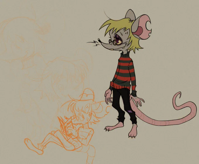 [gregory horror show] same art different rat 