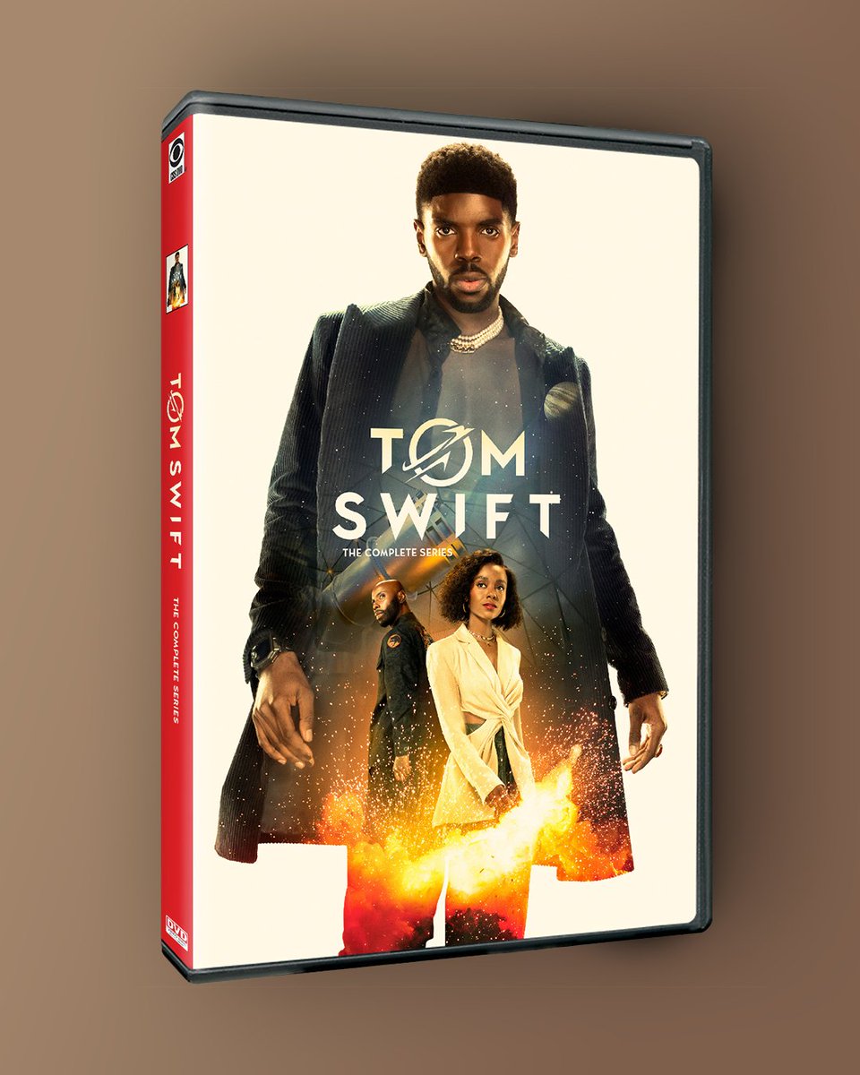 CWTomSwift's tweet image. Technology evolved. #TomSwift: The Complete Series is now on DVD. Get your copy today: cbshe.com/TomSwiftCS