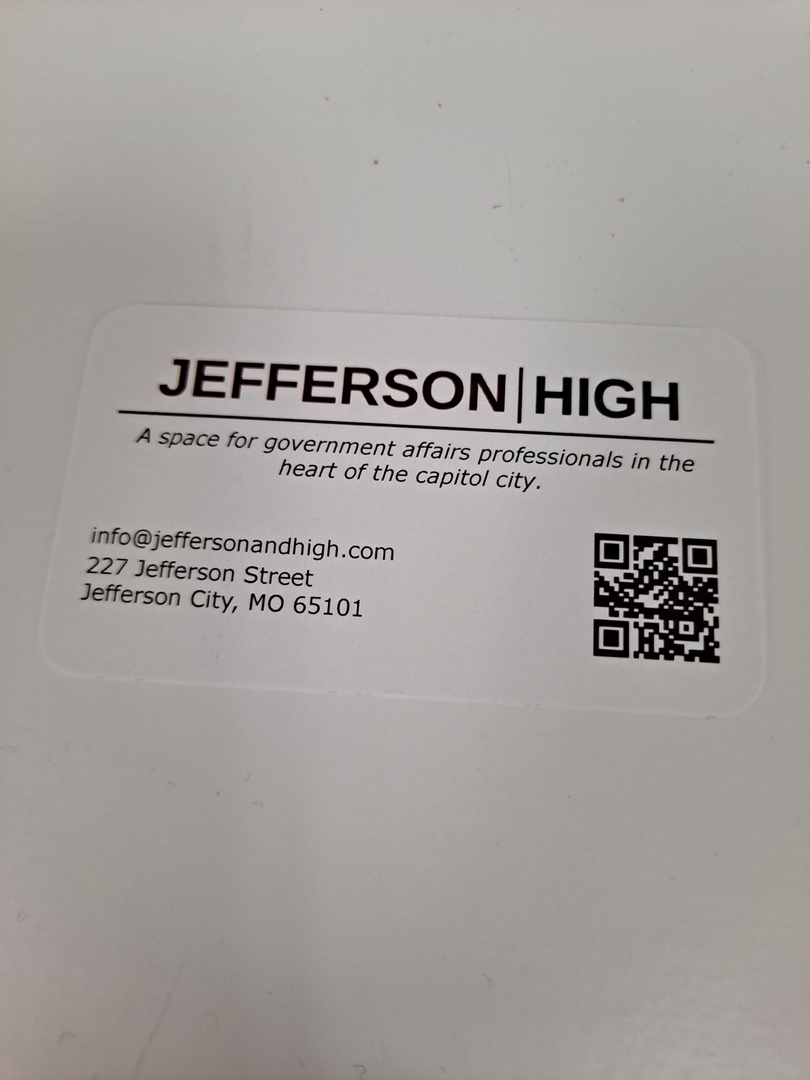 Have you checked out the new Jefferson|High coworking space here in our #JCMO yet? Perfect for our #MOLeg friends! 

JeffersonAndHigh.com #CoolStoryGus
