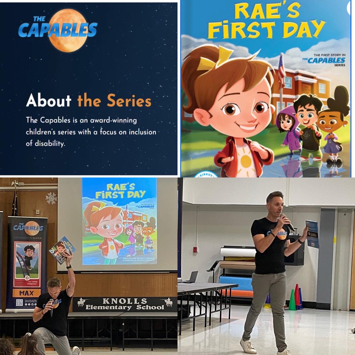 KnollsKnights's tweet image. We were so fortunate to have our first Author’s Assembly provided by the Knolls PTA!
~Kick off to Red Ribbon Week~
Featuring Danny Jordan, author of The Capables series
thecapables.com
