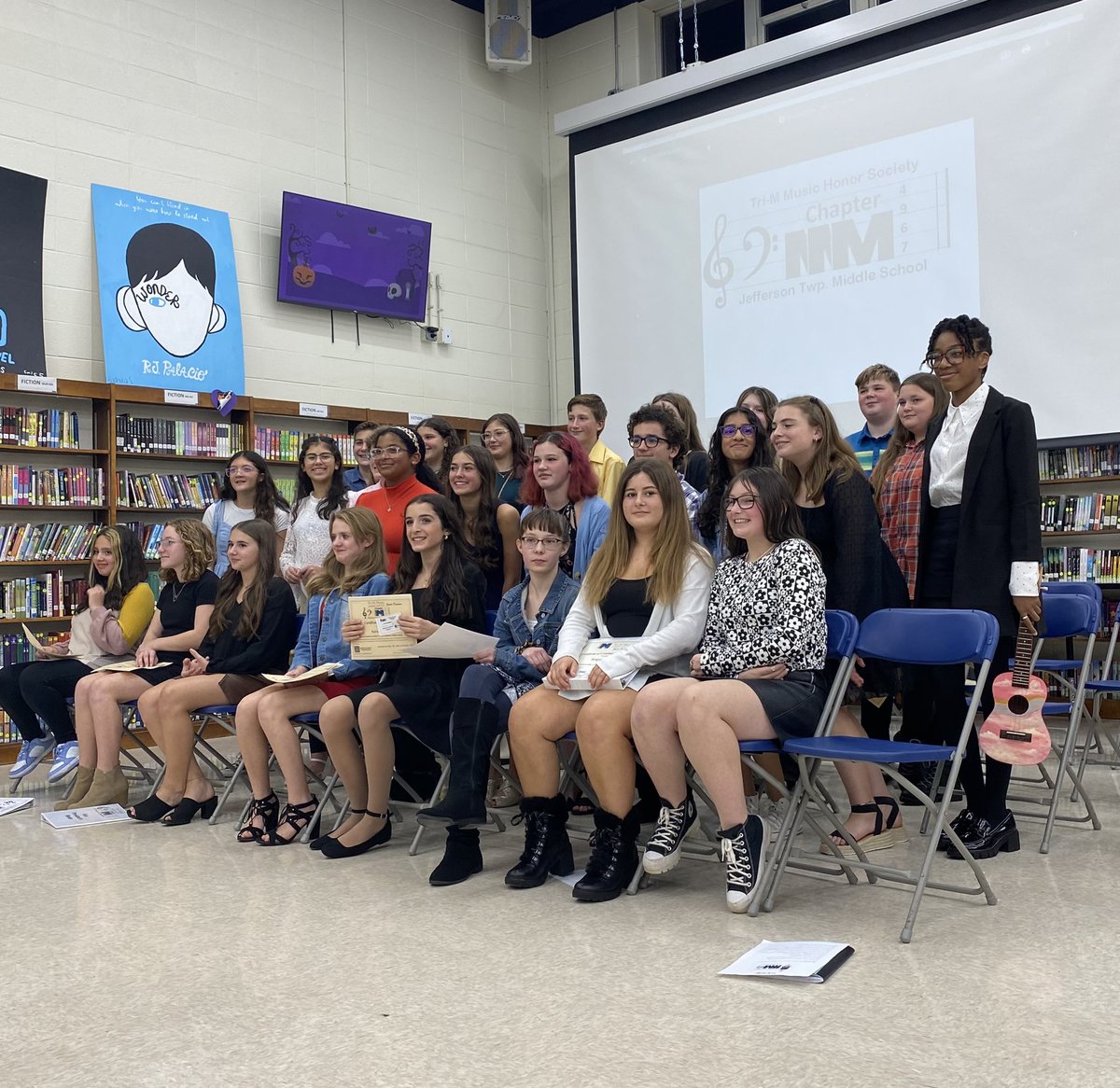 JTMSFalcons's tweet photo. Congratulations to our Tri-M Inductees and soloists! #nafme https://t.co/McQEtuOKcT