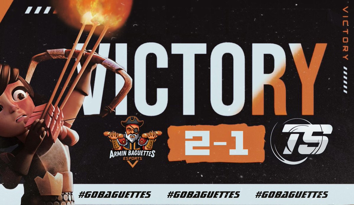 BaguettesArmin's tweet photo. Nos llevamos una victoria muy peleada contra un gran rival!!💪
🏆 @ColdBearCup

🆚 @TeamStormCR 

✅2-1

#GoBaguettes https://t.co/pQuJb7455c
