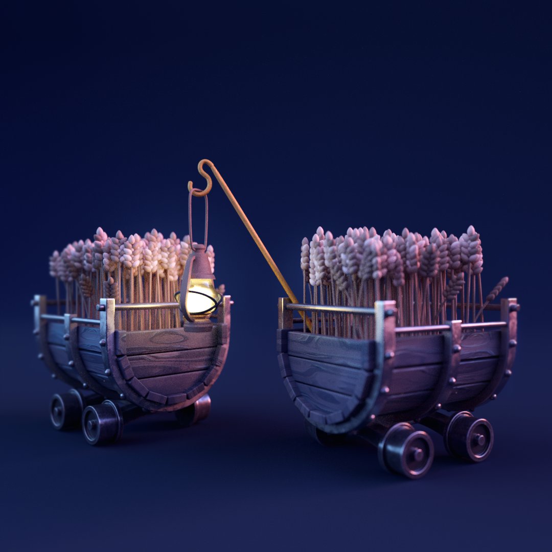 More train wagons. 🚂