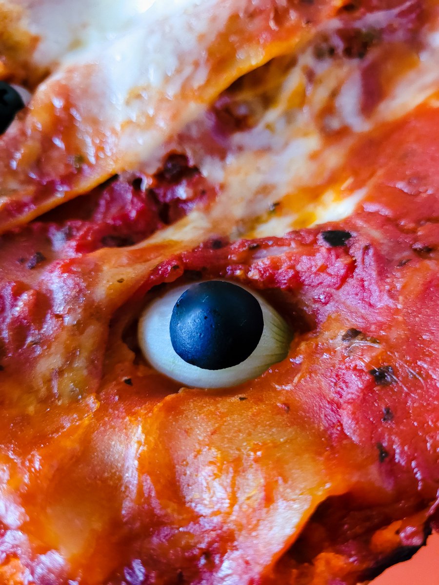 Halloween Dinner Eye-dea!

Make an ordinary lasagne into a creepy creation! Boil pearl onions for 5-10 min. Cut the tips off black olives. Make slits in the top of a cooked lasagne, then insert an onion into each. Top with a black olive.

#halloweenfood #halloween #cswdumplings