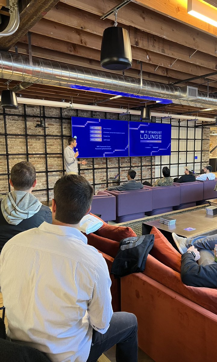 Kicking off the #SF Lounge