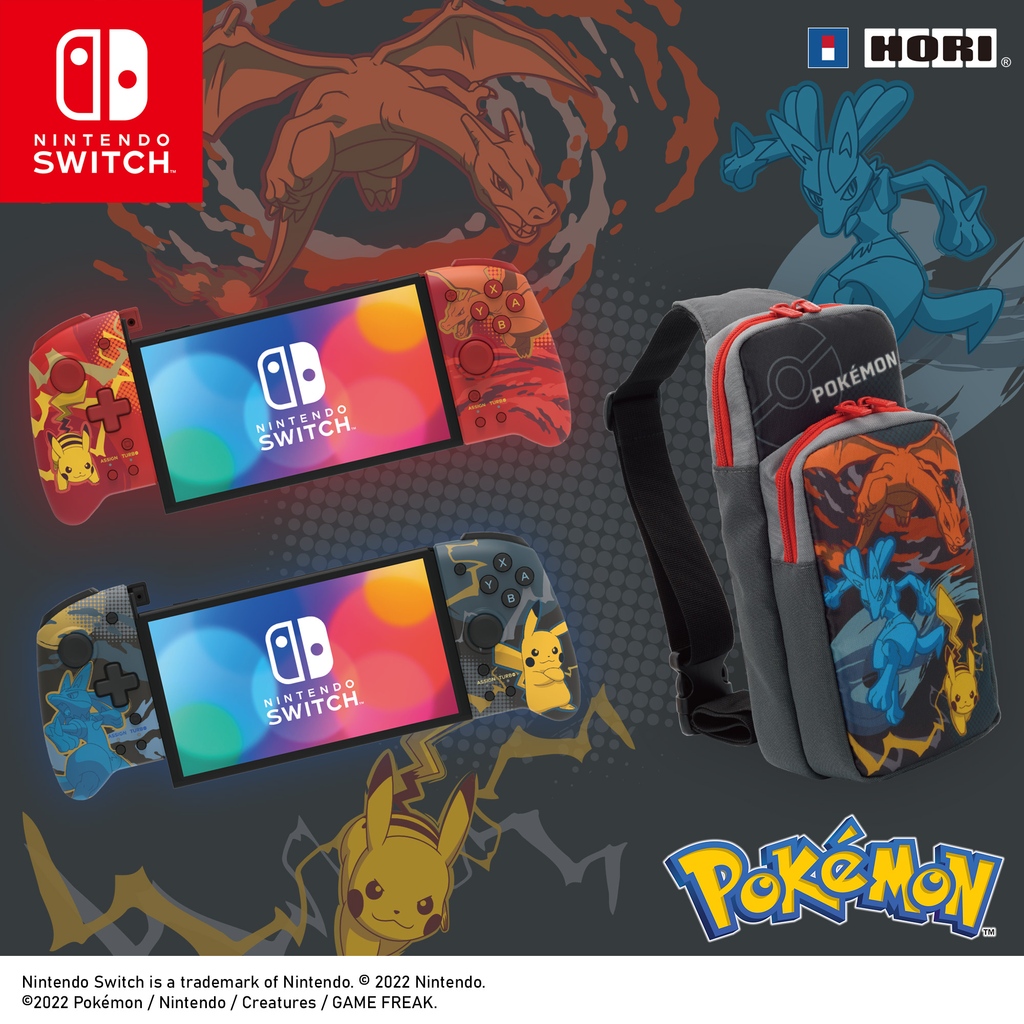 A Pokémon-themed Hori Split Pad Pro for Nintendo Switch is coming