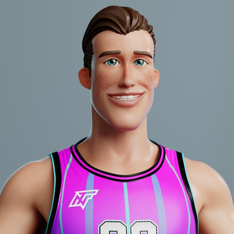 NFTeams_'s tweet photo. Early on we were trying to work out what style of character we wanted for the players, here were some samples. https://t.co/BND6wZ8VrP