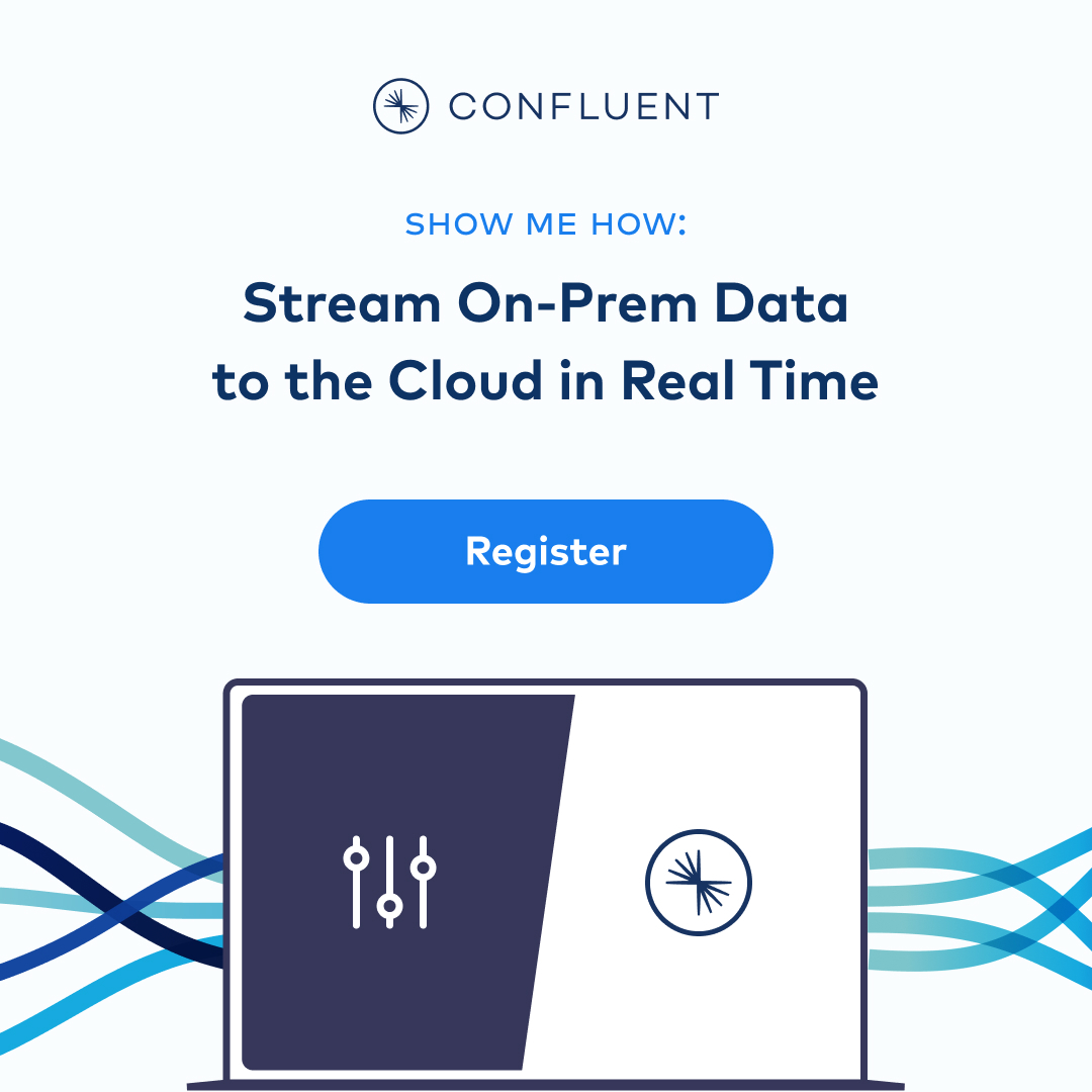 Dreaming of taking your on-prem data to the ☁️ in near real time? Join our live lab on 10/28 at 10 am PT! @mrlarrieu covers: 👉Exporting schemas & events from on-prem to #cloud in real-time 👉Processing mirrored data with @ksqlDB and more! Sign up ➡️ cnfl.io/3VKyp71