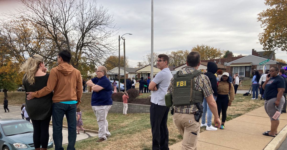 Reuters's tweet photo. St. Louis high school shooting leaves three dead, including suspect https://t.co/kUdsi92jlB https://t.co/u6Pmwt7Jbu