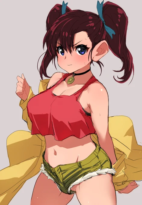 いつもの絵だけどMAX配信中でHOTなマリコおめおめ #大神マリナ生誕祭2022 