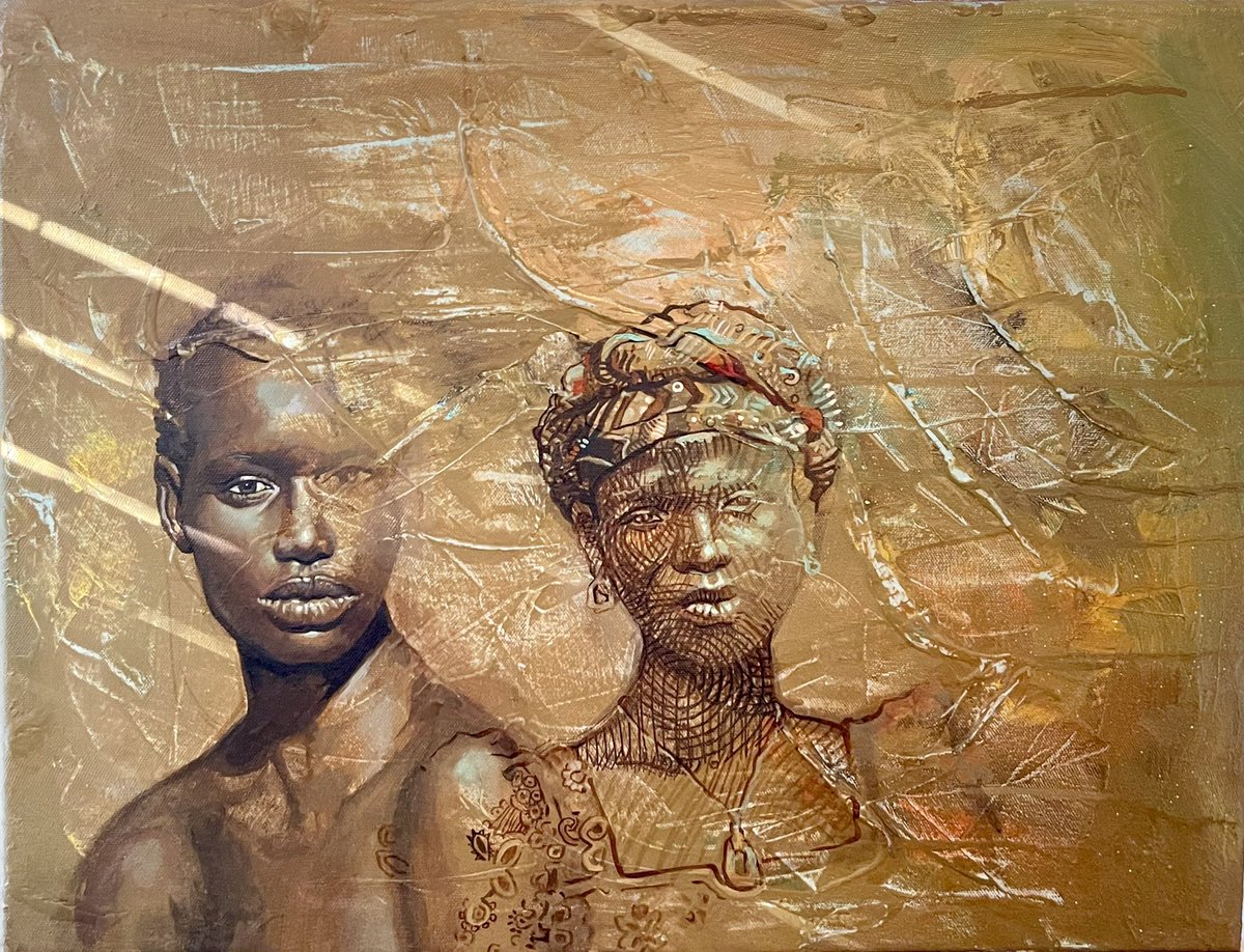 Untitled 

#chinemeremomeh #Africa #vintage #painting #contemporaryart #museumarchive