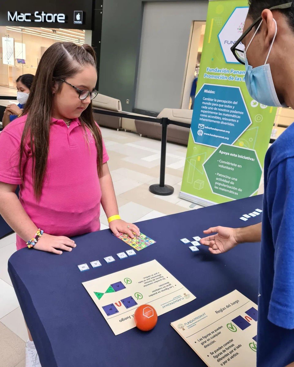 fundapromat's tweet photo. Compartimos más fotos de nuestros participantes explorando la divertida actividad "Sumétricas" el domingo 23 de octubre en nuestro Carnaval de Matemáticas en Atrio Costa del Este
#fundapromat #matemáticas #panamá #promocióndelasmatemáticas #mathisfun #ilovemath #ilovemathematics https://t.co/N9o0oPMA8E