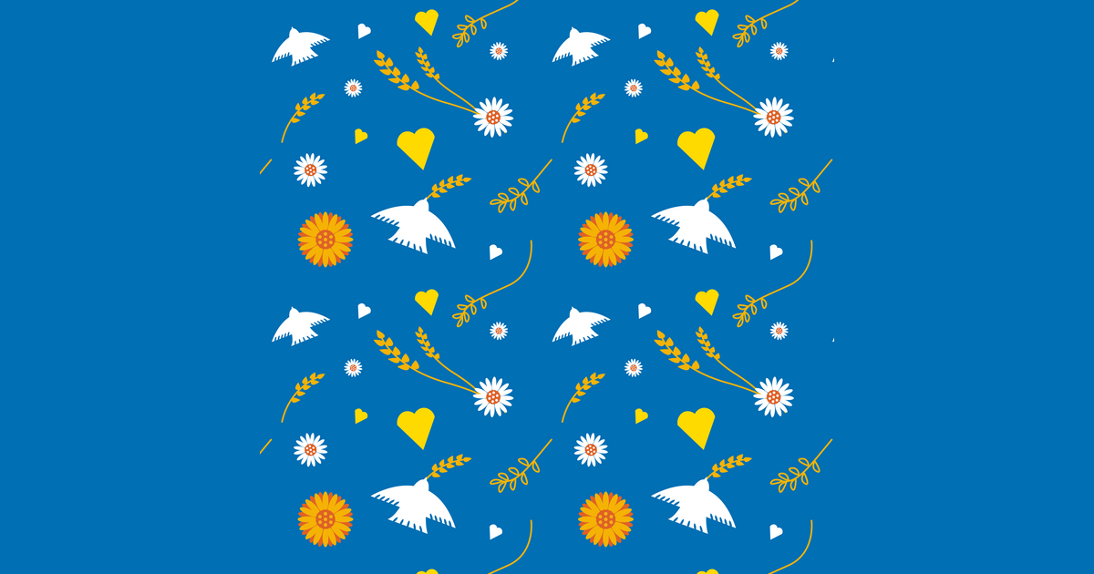 plotni_'s tweet photo. Latest Vector @VectorStock support ukraine pattern seamless peace no war #VectorStock https://t.co/CLSuxrUgqP https://t.co/LLBcI4OIxc