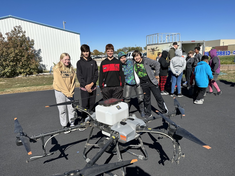 GPSBuffs's tweet photo. Agronomics Career Presentation to Robotics Students https://t.co/E4WK15oGIk https://t.co/ubSpDYICjN