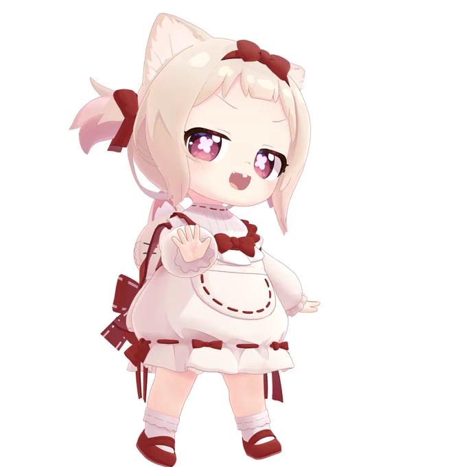 朝配信ありがとうございました(*'˘`*)朝から遊びに来てくれてありがとう*゜3D生配信まであと5日!!いっぱい動く姿見に来てね!!!#おはようVtuber 