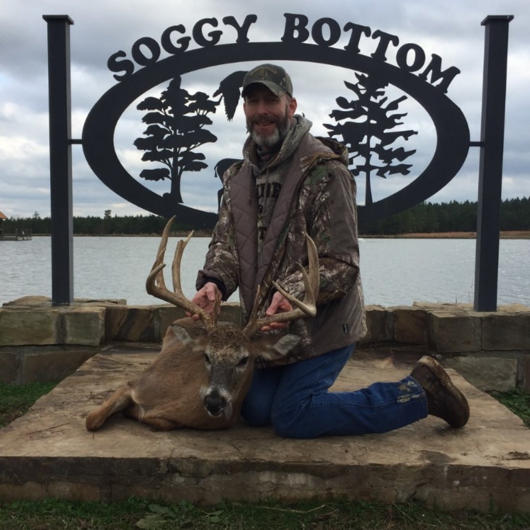 SBLest2013's tweet photo. Come visit Soggy Bottom and bag the buck of a lifetime!
#SoggyBottomLodge #Shack33 #SBL2022 #DemopolisAL #MobileAL #ThomasvilleAL #TuscaloosaAL #BirminghamAL #CorporateEvents #EventVenue #WhitetailDeer #DeerHunts #WhatGetsYouOutdoors https://t.co/m0I8QTl2o2