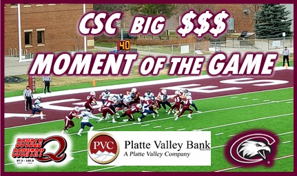 DMCbroadcasting's tweet photo. Chadron State corner @BobbyPeele2_ jumped a sideline route and returned the pick to the CSU-Pueblo 3 yard line near the end of the 2nd quarter!  It was a perfect read by one of the RMAC's top defensive players! https://t.co/JqMlMWa1rW