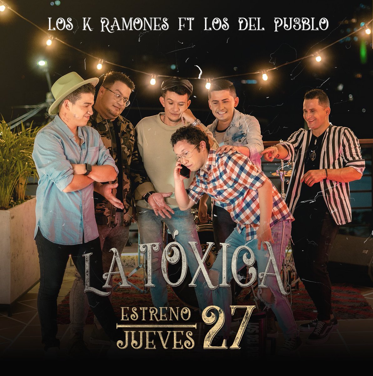 LosKRamones's tweet photo. Llega algo nuevo al género Carranguero 🚀 Los K Ramones FT Los del Pueblo 🔥 Lanzamiento Jueves 27 de Octubre💥💥💥
#HechoEnTOCA #TocaEstudios #LosKRamones #LosDelPu3blo https://t.co/8nlCA4tgFO