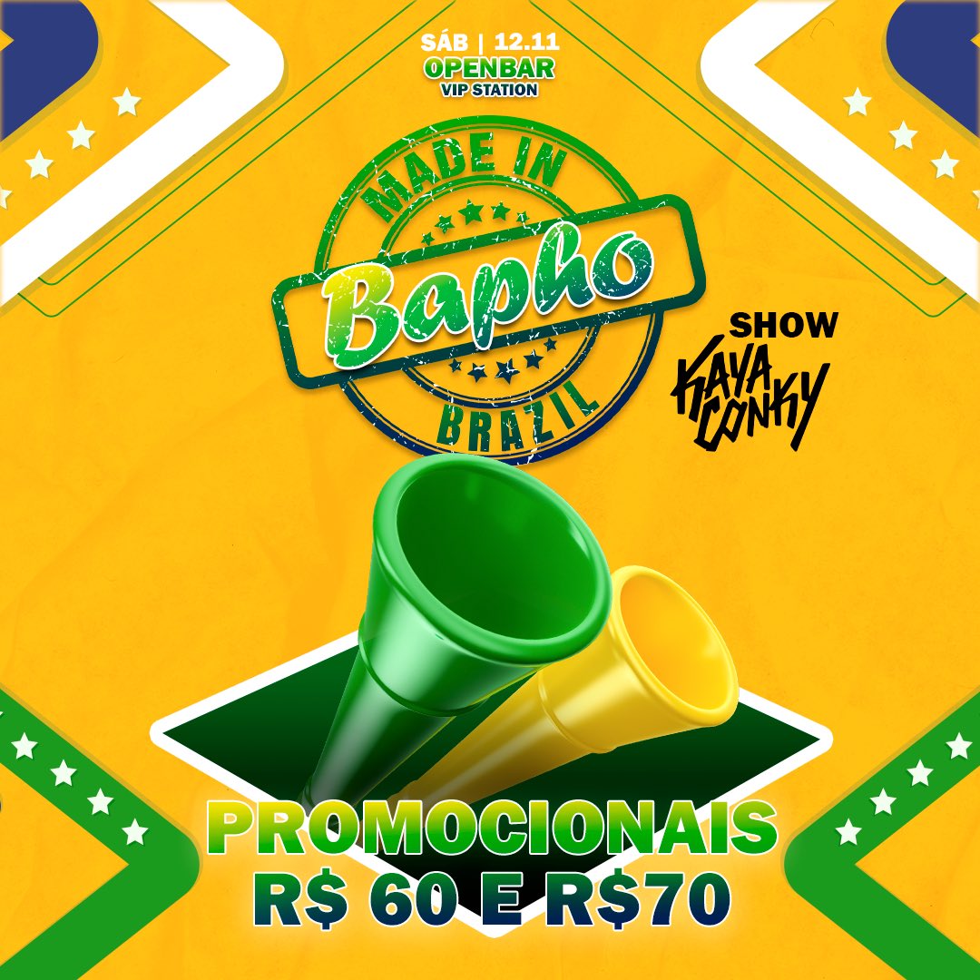 baphoafesta's tweet photo. 🏳️🌈Amanhã temos um encontro marcado às 20h00 na liberação de nossos ingressos promocionais! 😉
https://t.co/kXC3u8Ks3H
#Bapho #openabar #kayaconky #lgbtqia https://t.co/lMSorMezXu