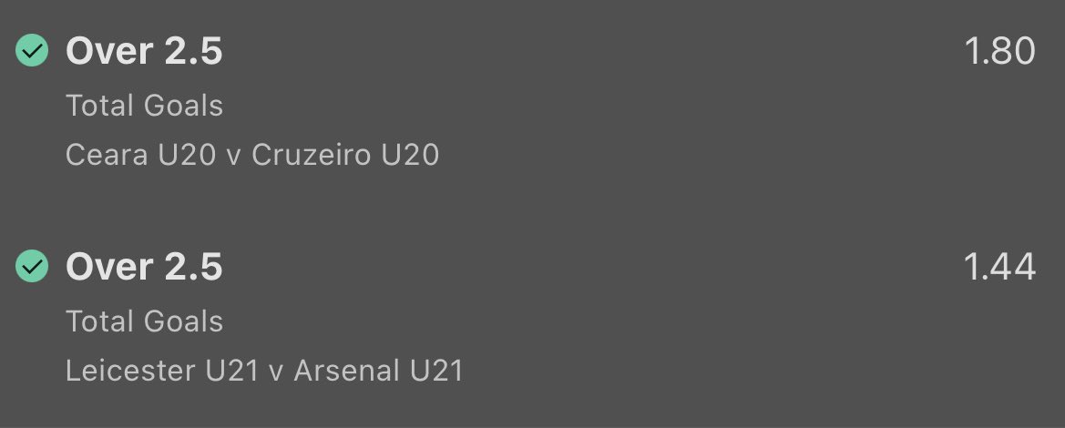 Box2BoxTips's tweet image. Two nice 2.5+/- Goal doubles landed this afternoon at 2.6 and 2.4 🔥
Starting the week off right with 6u of profit 💰